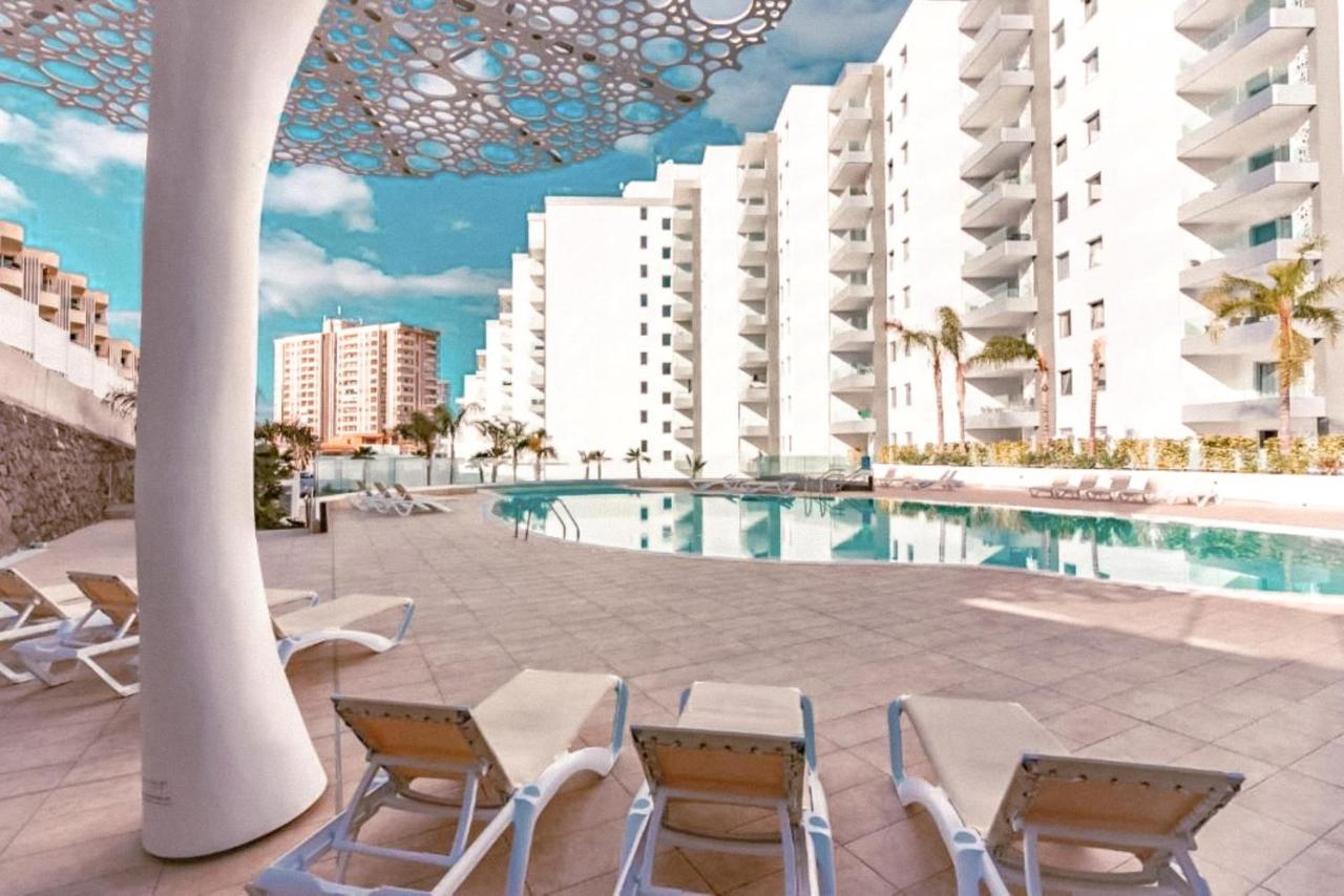 Ferienwohnung Ocean Garden, Ac, Sun Terrace, Heated Pool, Parking, Pp901 Costa Adeje  Exterior foto